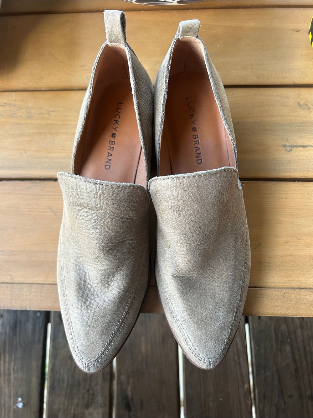 Lucky Brand Mahzan slip-on booties
